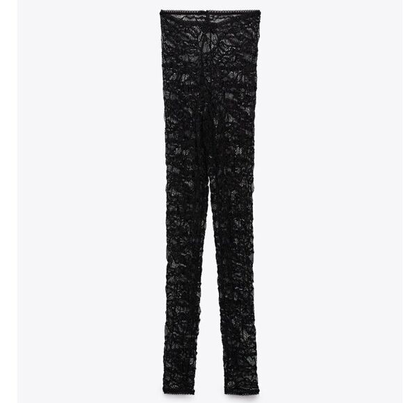 NWT Zara Lace Bodysuit and Leggings Set - Picture 5 of 16